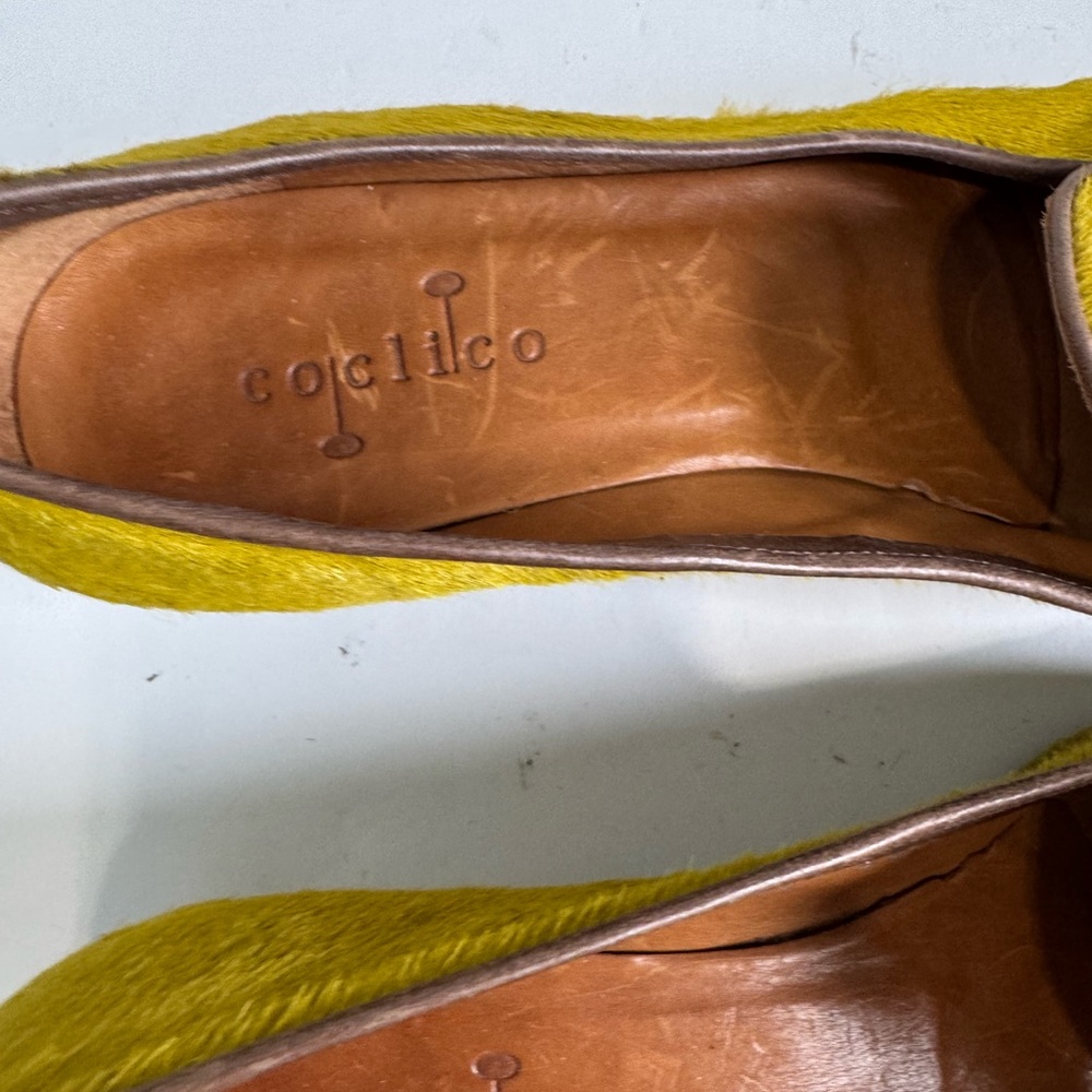 Coclico Rachel Wedge Calf Hair Loafer EU 36 - Picture 6 of 11